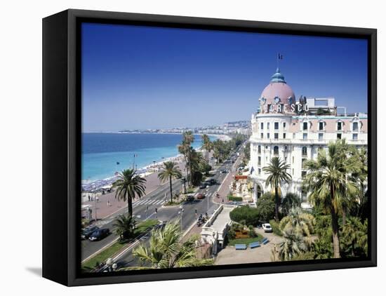 Negresco Hotel, Nice, Cote d'Azur, France-Gavin Hellier-Framed Stretched Canvas