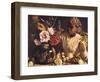 Negress with Peonies, 1870-Frederic Bazille-Framed Premium Giclee Print
