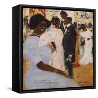 Negro Ball, 1912-Jose Agustin Arrieta-Framed Stretched Canvas