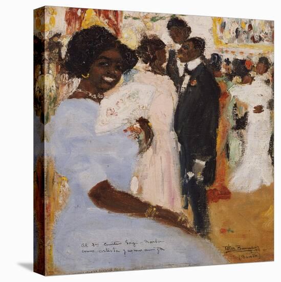 Negro Ball, 1912-Jose Agustin Arrieta-Stretched Canvas