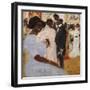 Negro Ball, 1912-Jose Agustin Arrieta-Framed Giclee Print