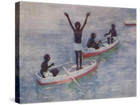 'Negro Boys at Barbados', 1924-Unknown-Stretched Canvas