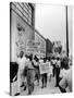 Negro Demonstration for Strong Civil Right Plank Outside Gop Convention Hall-Francis Miller-Stretched Canvas