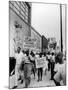 Negro Demonstration for Strong Civil Right Plank Outside Gop Convention Hall-Francis Miller-Mounted Premium Photographic Print