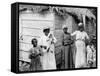 Negro Family, Grants Town, Nassau, W.I.-null-Framed Stretched Canvas