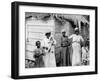 Negro Family, Grants Town, Nassau, W.I.-null-Framed Photo