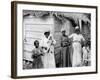 Negro Family, Grants Town, Nassau, W.I.-null-Framed Photo