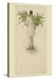 Negro Man Carrying Plantains on Pole-null-Stretched Canvas