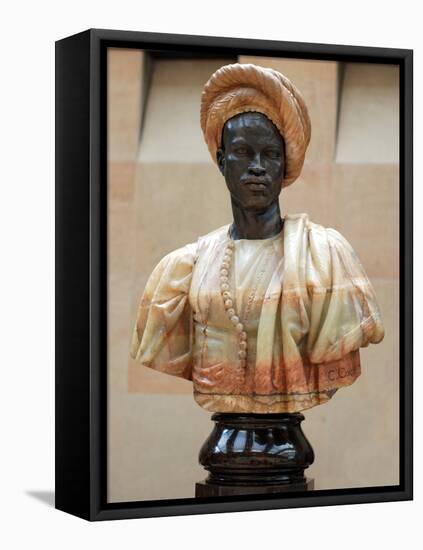 Negro of Sudan-Charles Cordier-Framed Stretched Canvas