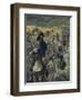Nehemiah Looks on the Ruins of Jerusalem-James Tissot-Framed Giclee Print