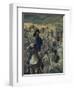 Nehemiah Looks on the Ruins of Jerusalem-James Tissot-Framed Giclee Print