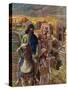 Nehemiah looks upon the ruins of Jerusalem - Bible-James Jacques Joseph Tissot-Stretched Canvas