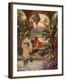 Nehemiah petitions Artaxerxes - Bible-William Brassey Hole-Framed Giclee Print