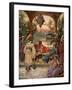 Nehemiah petitions Artaxerxes - Bible-William Brassey Hole-Framed Giclee Print