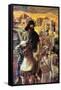 Nehemiah Sees The Rubble In Jerusalem-James Tissot-Framed Stretched Canvas