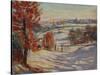 Neige a Crozant-snow in Crozant, 1873 Oil on canvas, 52 x 73 cm.-Jean-Baptiste-Armand Guillaumin-Stretched Canvas