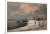 Neige a Ivry-snow in Ivry, 1895 Oil on canvas, 52 x 73 cm.-Jean-Baptiste-Armand Guillaumin-Framed Giclee Print