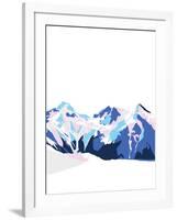 Neige sur Devoluy-Myriam Tebbakha-Framed Giclee Print