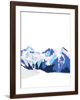 Neige sur Devoluy-Myriam Tebbakha-Framed Giclee Print