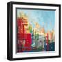 Neighborhood 8 Meridian-Carol Joy Shannon-Framed Art Print