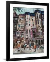 Neighborhood Games 1-P Studio-Framed Art Print