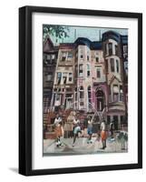 Neighborhood Games 1-P Studio-Framed Art Print