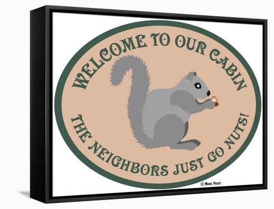 Neighbors Go Nuts-Mark Frost-Framed Stretched Canvas