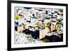 Neighbors - In the Style of Oil Painting-Philippe Hugonnard-Framed Giclee Print