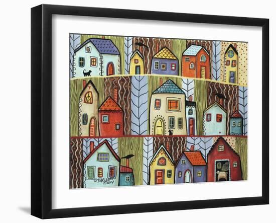 Neighbors-Karla Gerard-Framed Giclee Print