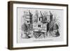 Neighbour's Cottage "Observatory" and Other Hives Displayed at the Great Exhibition Crystal Palace-null-Framed Art Print