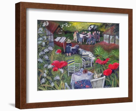 Neighbourhood Watch Party, 1995-Lisa Graa Jensen-Framed Giclee Print