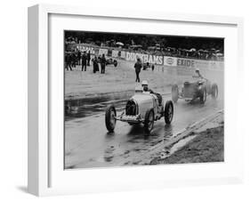 Neil Corner in a Bugatti at Oulton Park, Cheshire, June 1968-null-Framed Photographic Print