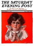 "Little Angel,"December 19, 1925-Neil Hott-Stretched Canvas
