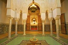Interior of Mausoleum of Moulay Ismail, Meknes, Morocco, North Africa, Africa-Neil-Photographic Print