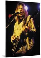 Neil Young-null-Mounted Poster