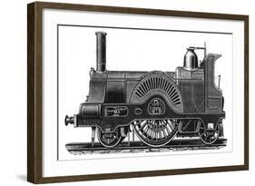 Neilson's Express Locomotive, 1862-null-Framed Art Print