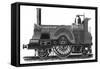 Neilson's Express Locomotive, 1862-null-Framed Stretched Canvas