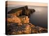 Neist Point and Lighthouse Bathed in Evening Light, Isle of Skye, Highland-Lee Frost-Stretched Canvas