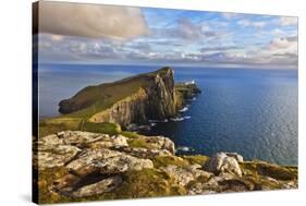 Neist Point and Lighthouse-Neale Clark-Stretched Canvas