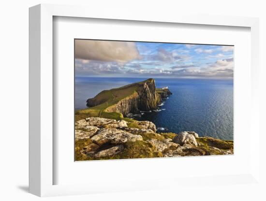 Neist Point and Lighthouse-Neale Clark-Framed Photographic Print