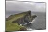 Neist Point Lighthouse in Isle of Skye, Scotland-mpalis-Mounted Photographic Print