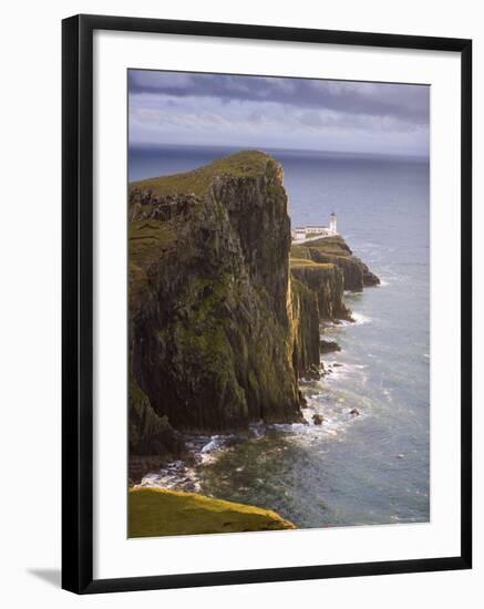 Neist Point Lighthouse, Neist Point, Isle of Skye, Scotland-Gavin Hellier-Framed Photographic Print