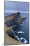 Neist Point Lighthouse, the Most Westerly Point on the Isle of Skye, Scotland. Winter (November)-Adam Burton-Mounted Photographic Print