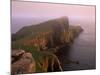 Neist Point Lighthouse, the Westernmost Point of Skye, Duirinish, Isle of Skye, Scotland, UK-Patrick Dieudonne-Mounted Photographic Print