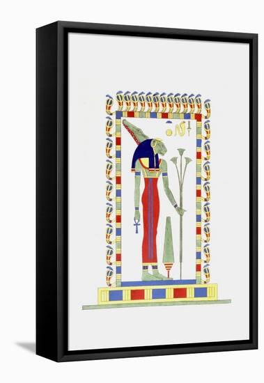 Neith, Motor-Jean-Fran?s Champollion-Framed Stretched Canvas