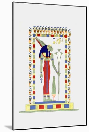 Neith, Motor-Jean-Fran?s Champollion-Mounted Giclee Print