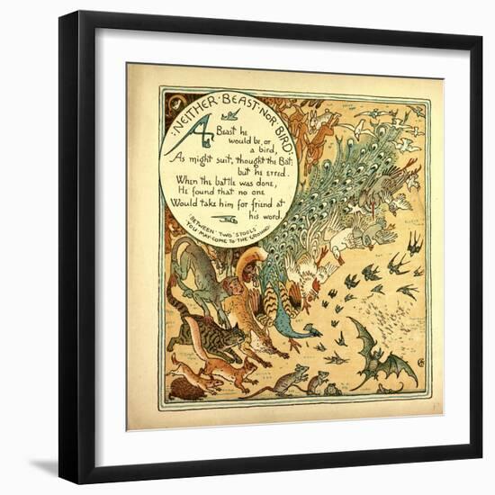 Neither Beast Nor Bird-null-Framed Giclee Print