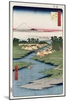 Nekozane at Horikiri', from the Series 'One Hundred Views of Famous Places in Edo'-Hashiguchi Goyo-Mounted Giclee Print
