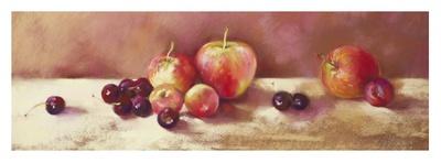 Cherries and Apples-Nel Whatmore-Art Print