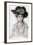 Nell, 1908-1909-William Hartley Waddington-Framed Giclee Print